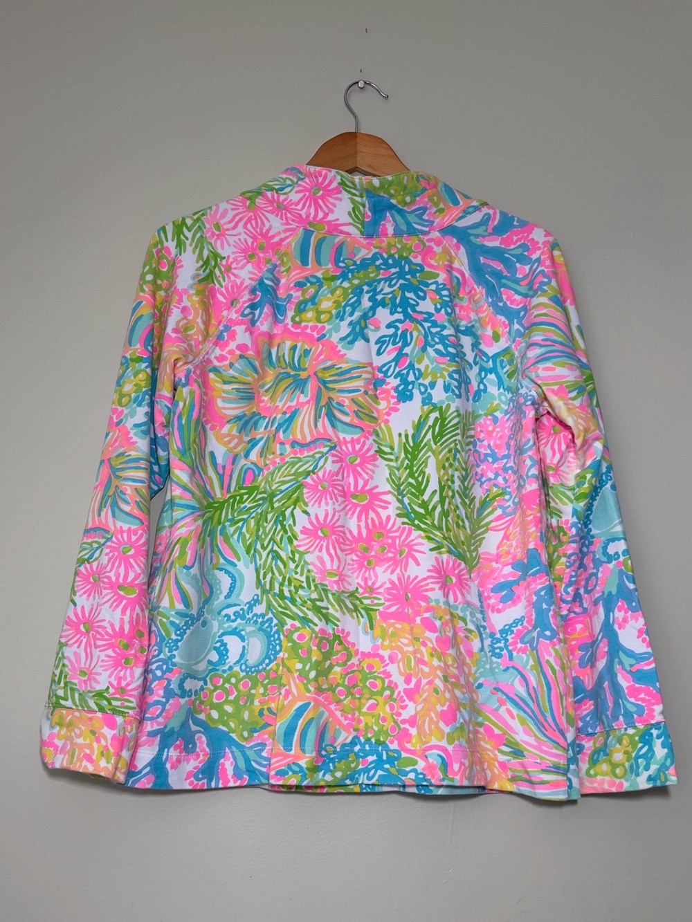 Lilly Pulitzer Skipper Popover Lovers Coral - Picture 5 of 6